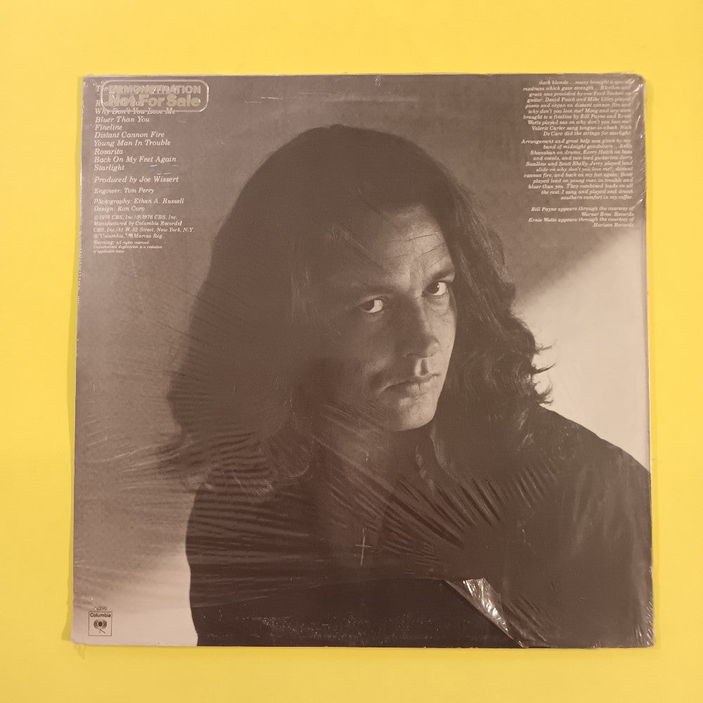 Ton Jans - Dark Blonde PROMO - 1976 - PC 34292 - New - Sealed - Vinyl