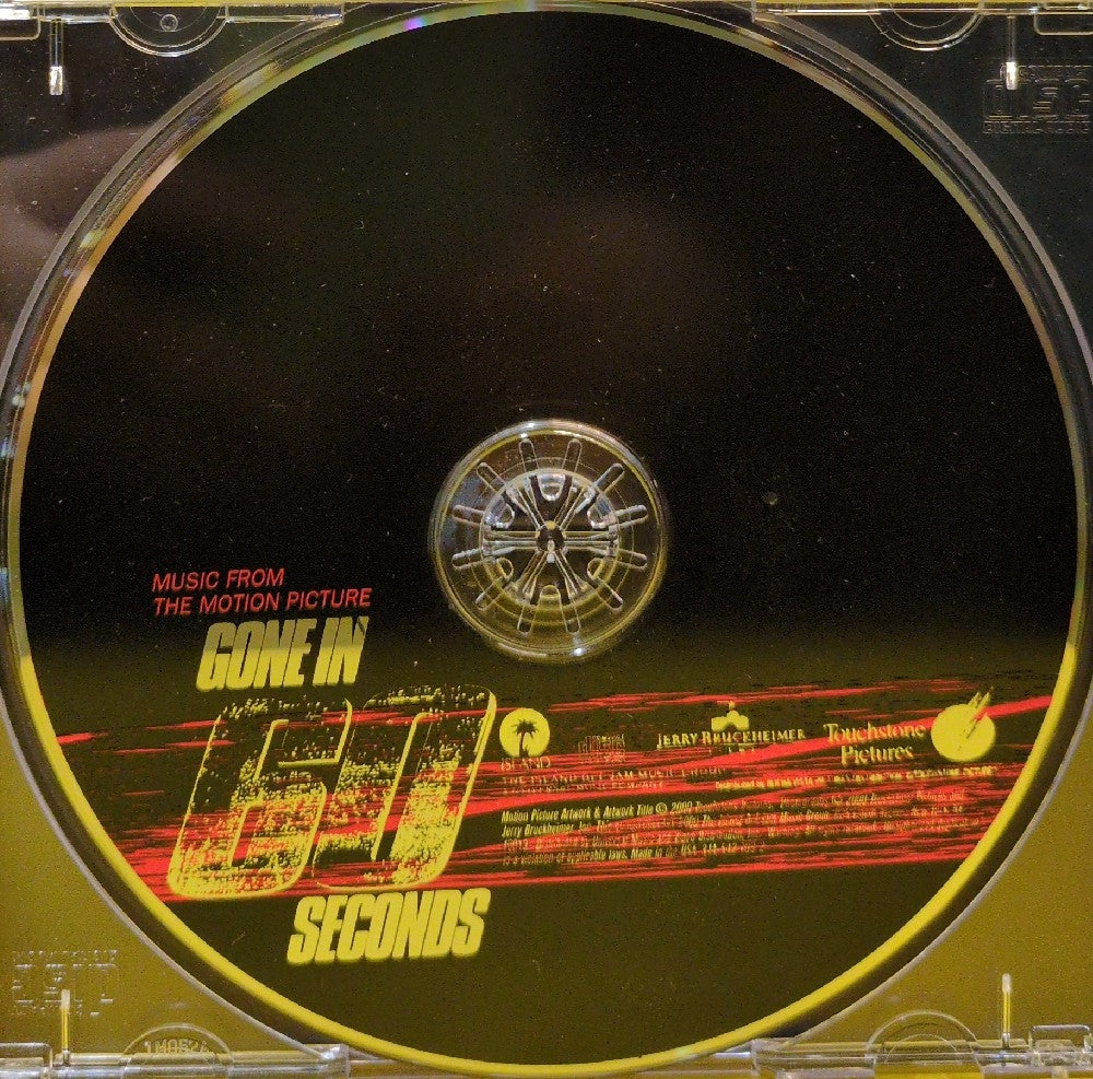Various - Gone In 60 Seconds: Music From The Motion Picture - 314-542 793-2 - Used - VG++ - CDs - Repress - BMG Club Edition