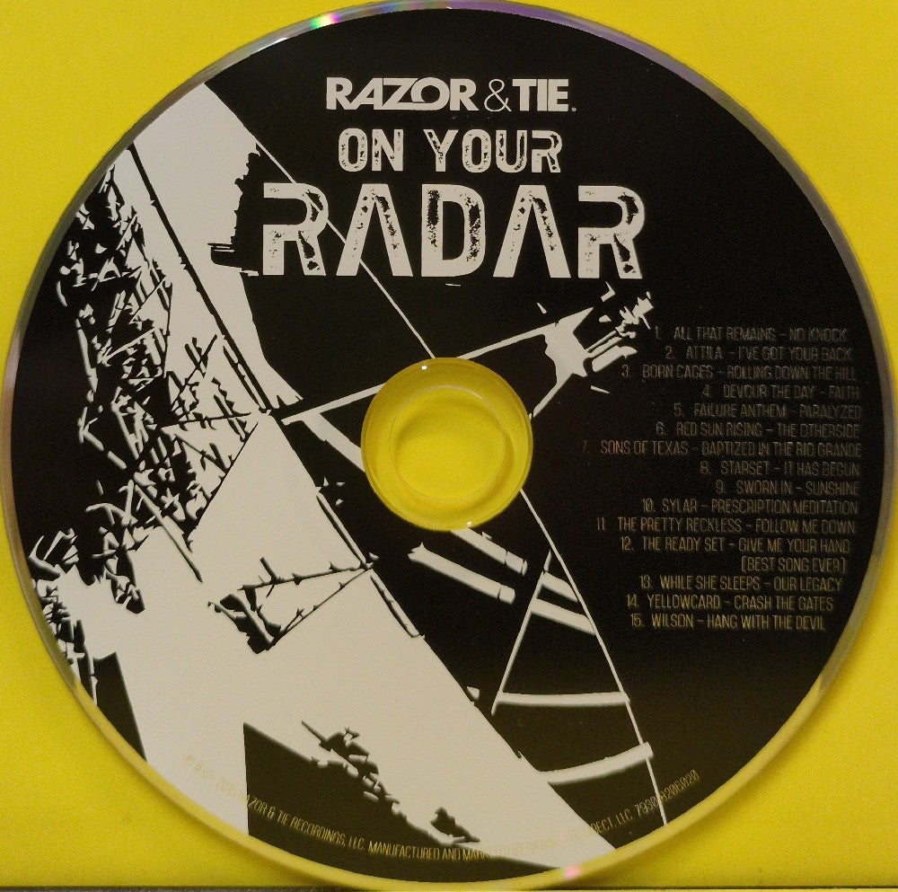 Various - On Your Radar - 2015 - 793018206020 - Used - VG++ - CDs - Sampler
