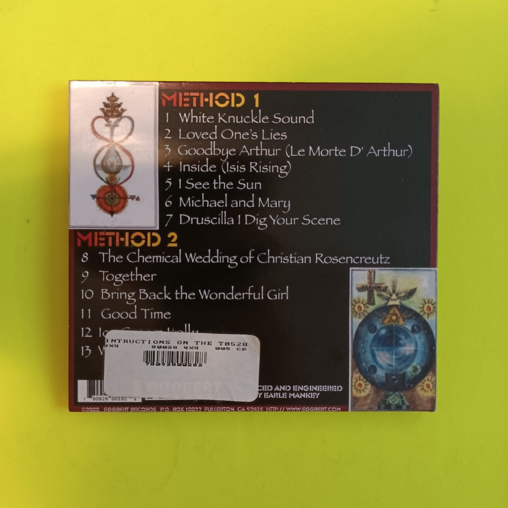 Jupiter Affect - Instructions For The Two Ways Of Becoming Alice - 2000 - ER 80028 - Used - VG++ - CDs