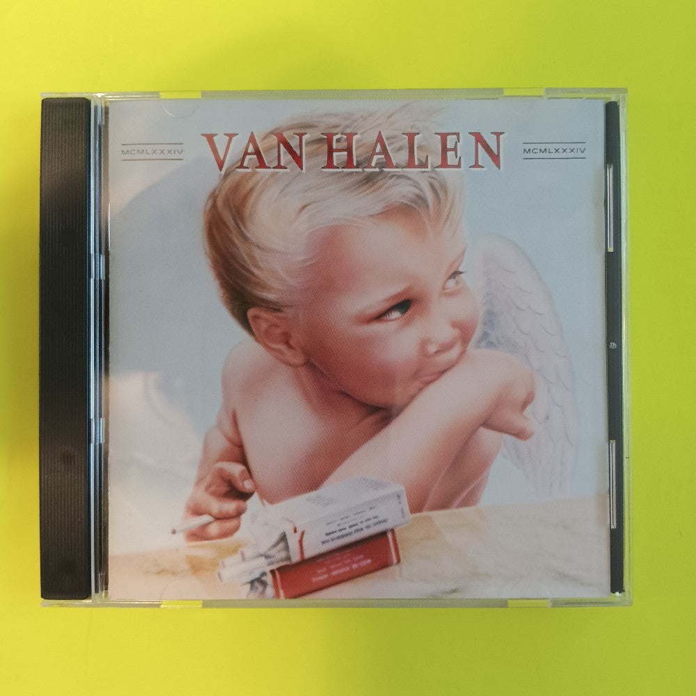 Van Halen - 1984 JAPAN Target Gold OBI - 1984 - 923985-2 - Used - VG++ - CDs