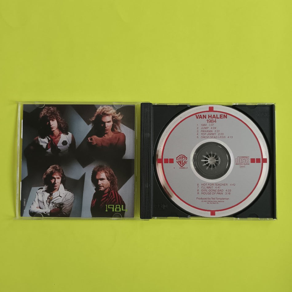 Van Halen - 1984 JAPAN Target Gold OBI - 1984 - 923985-2 - Used - VG++ - CDs