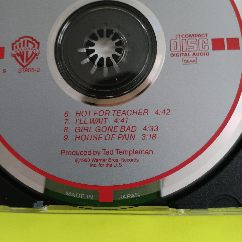 Van Halen - 1984 JAPAN Target Gold OBI - 1984 - 923985-2 - Used - VG++ - CDs