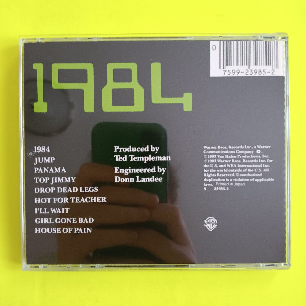 Van Halen - 1984 JAPAN Target Gold OBI - 1984 - 923985-2 - Used - VG++ - CDs