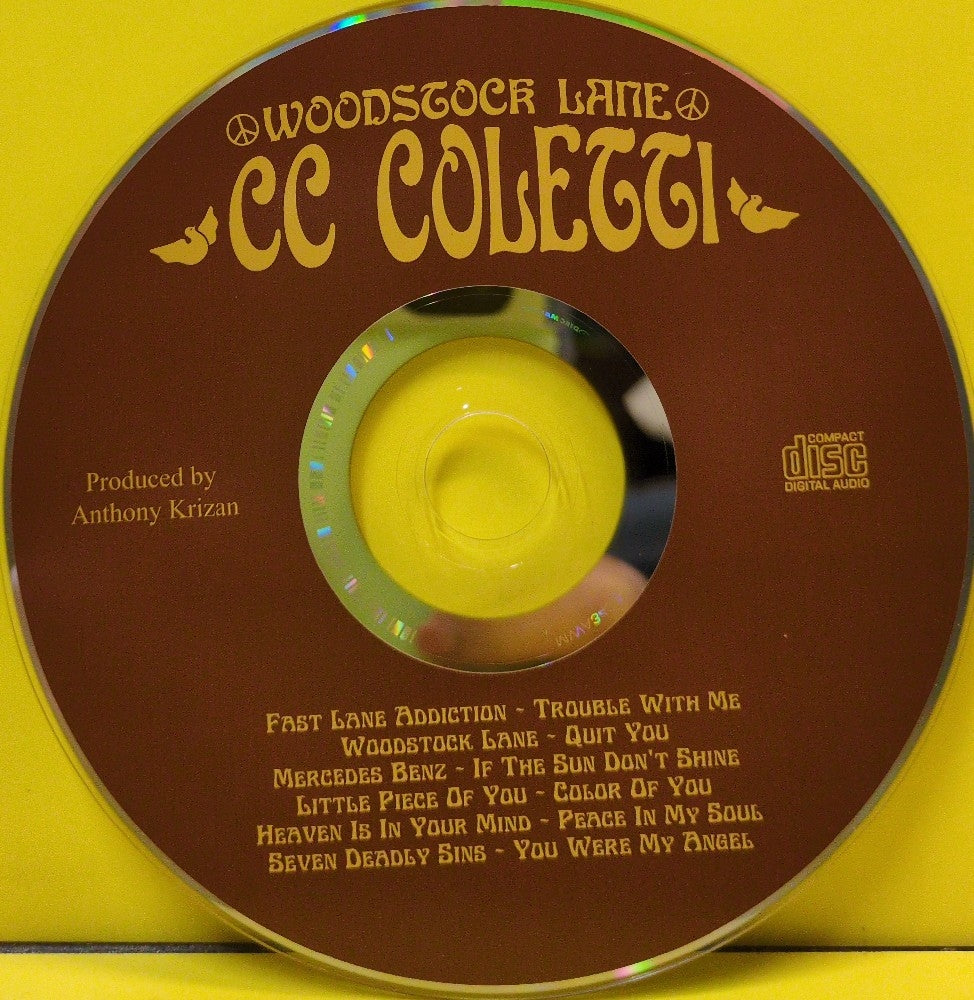 CC Coletti - Woodstock Lane - 2008 - 0884501087940 - Used - VG++ - CDs - Cardsleeve