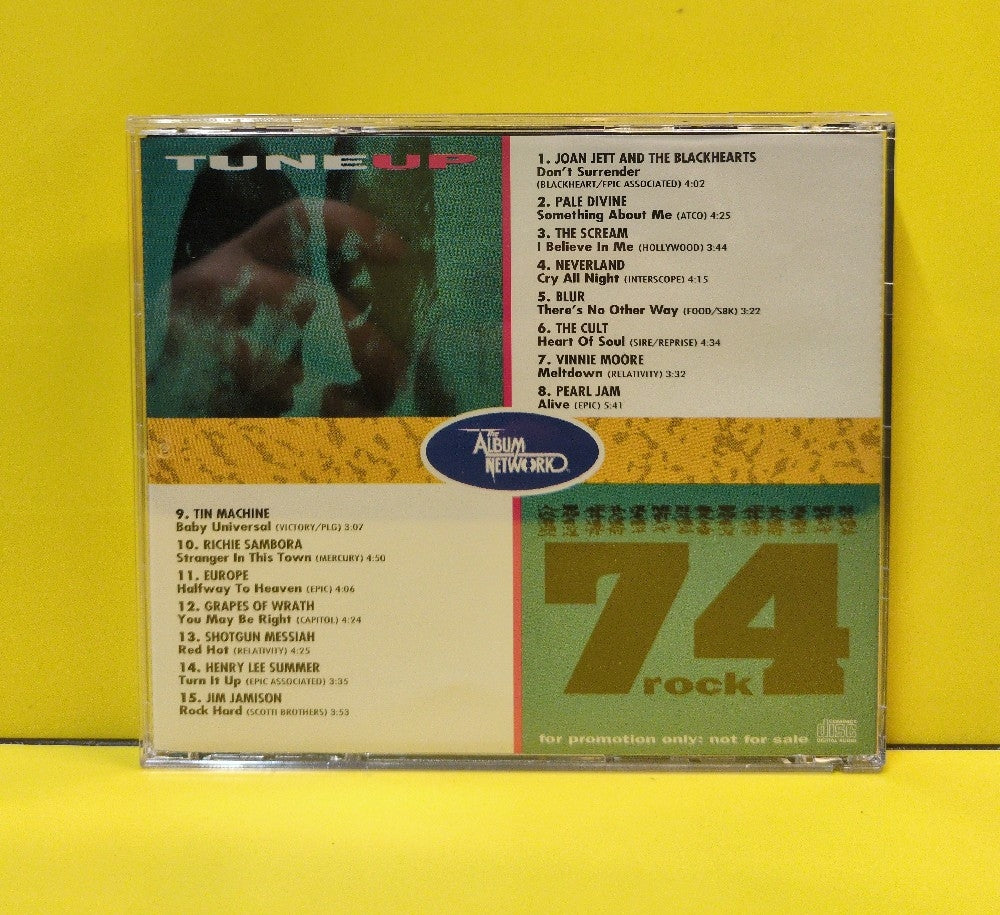 Various - The Album Network Rock TuneUp 74 - 1991 - Used - VG++ - CDs - Promo