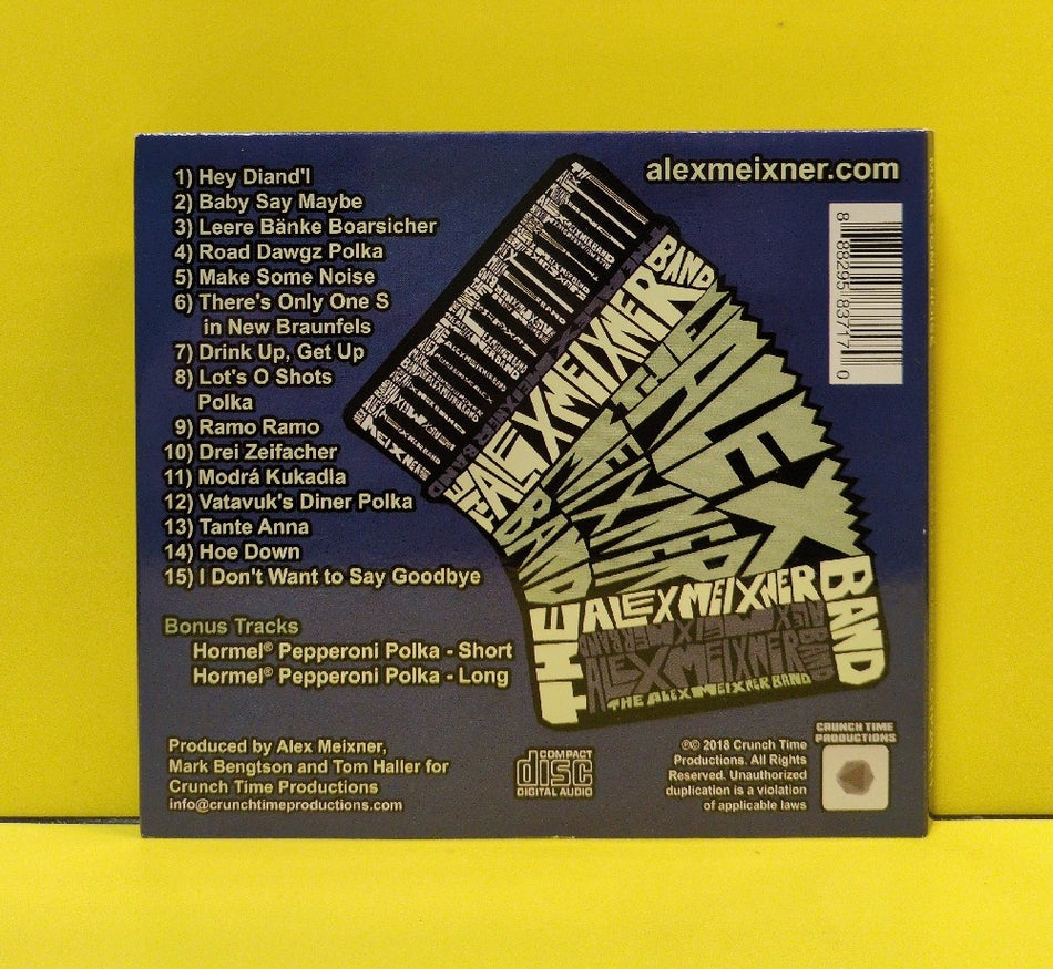 The Alex Meixner Band - Make Some Noise - 2018 - CTP2018-1 - Used - VG++ - CDs