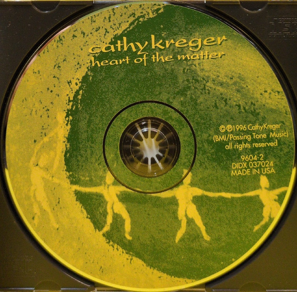 Cathy Kreger - Heart Of The Matter - 1996 - 9604-2 - Used - VG++ - CDs