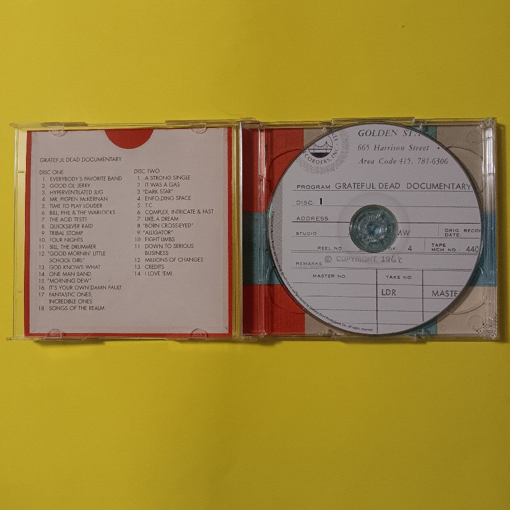 Grateful Dead - Documentary 2CD Interviews - 2001 - GDCD40831 - Used - EX - CDs