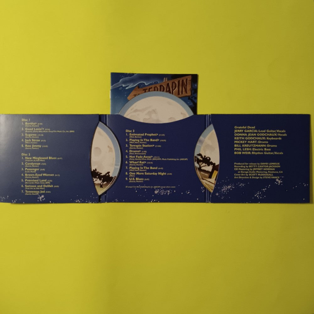 Grateful Dead - To Terrapin: Hartford '77 3CD - 2009 - GRA2-6008 - Used - EX - CDs