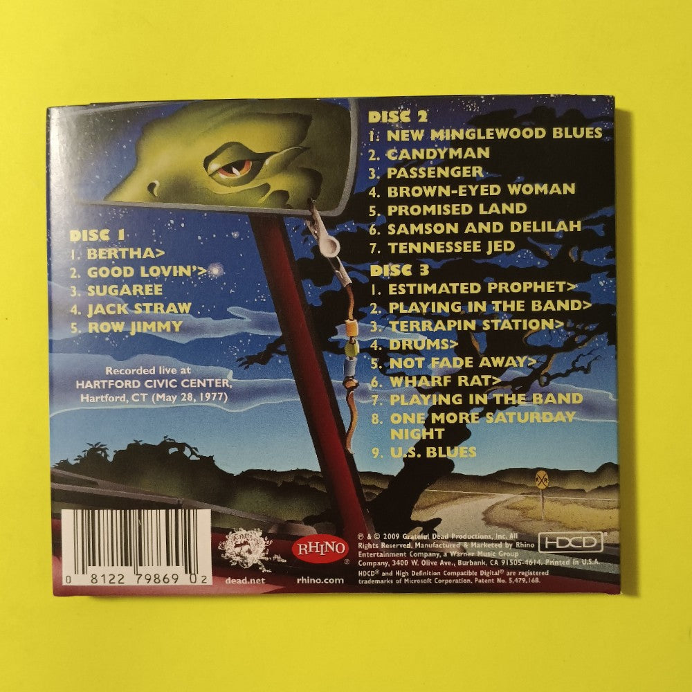 Grateful Dead - To Terrapin: Hartford '77 3CD - 2009 - GRA2-6008 - Used - EX - CDs