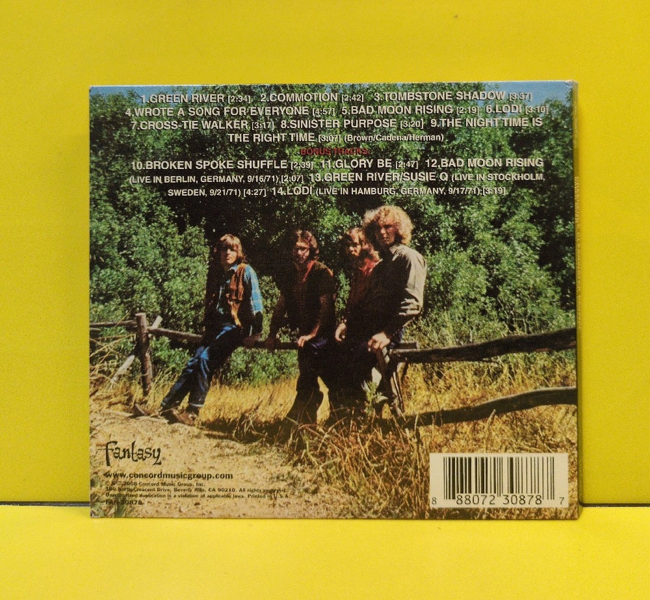 Creedence Clearwater Revival - Green River - 2008 - FAN-30878 - Used - VG++ - CDs - Reissue - Remastered - Digipak