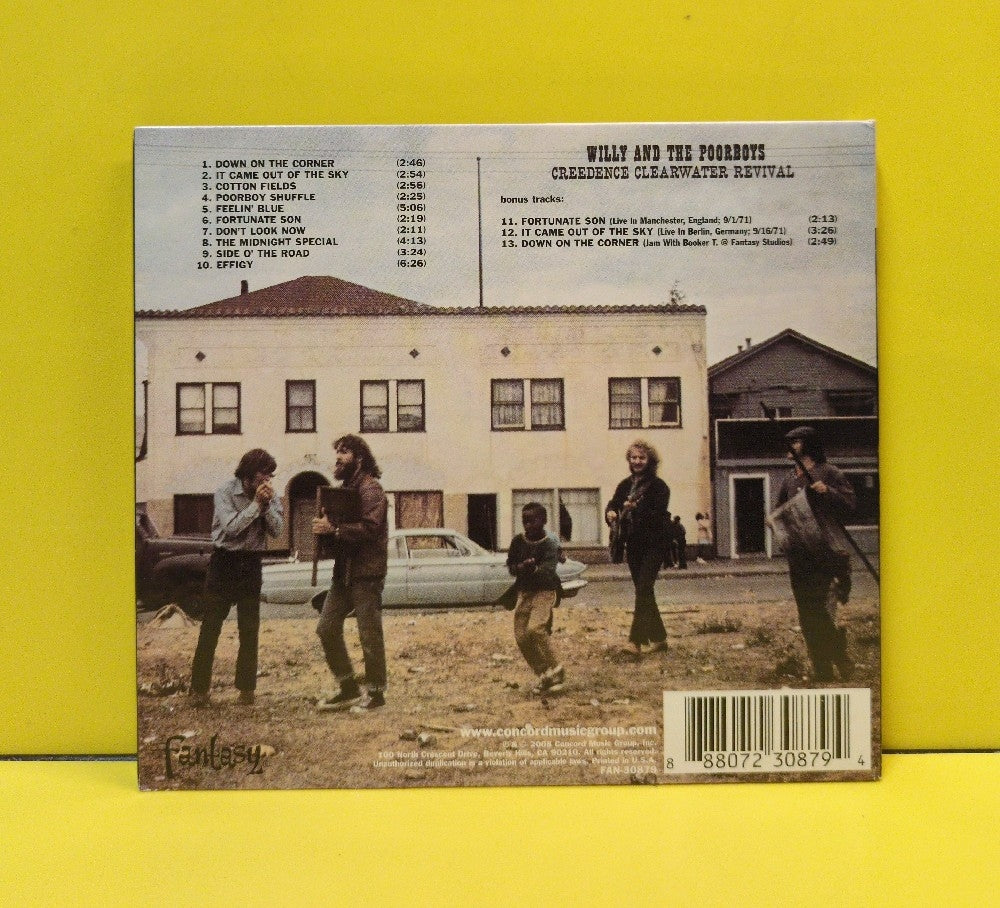 Creedence Clearwater Revival - Willy And The Poor Boys - 2008 - FAN-30879 - Used - VG++ - CDs - Reissue - Remastered - Digipak
