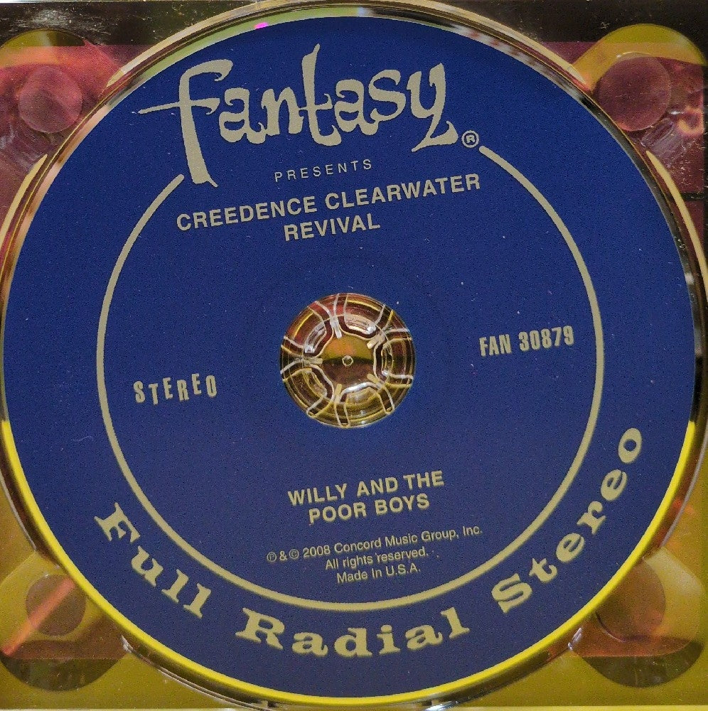Creedence Clearwater Revival - Willy And The Poor Boys - 2008 - FAN-30879 - Used - VG++ - CDs - Reissue - Remastered - Digipak