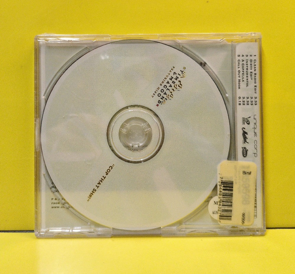 Timbaland & Magoo Featuring Missy - Cop That Sh#! - 2003 - METHOD011 - New - Sealed - CDs - CD Single - Australian Import