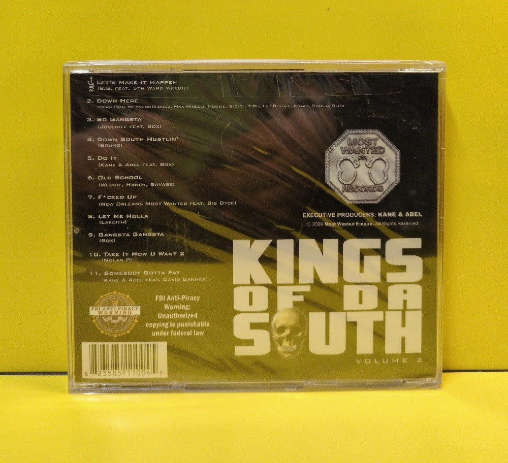 Various - Kings Of The South Volume 2 - 2006 - New - Sealed - CDs