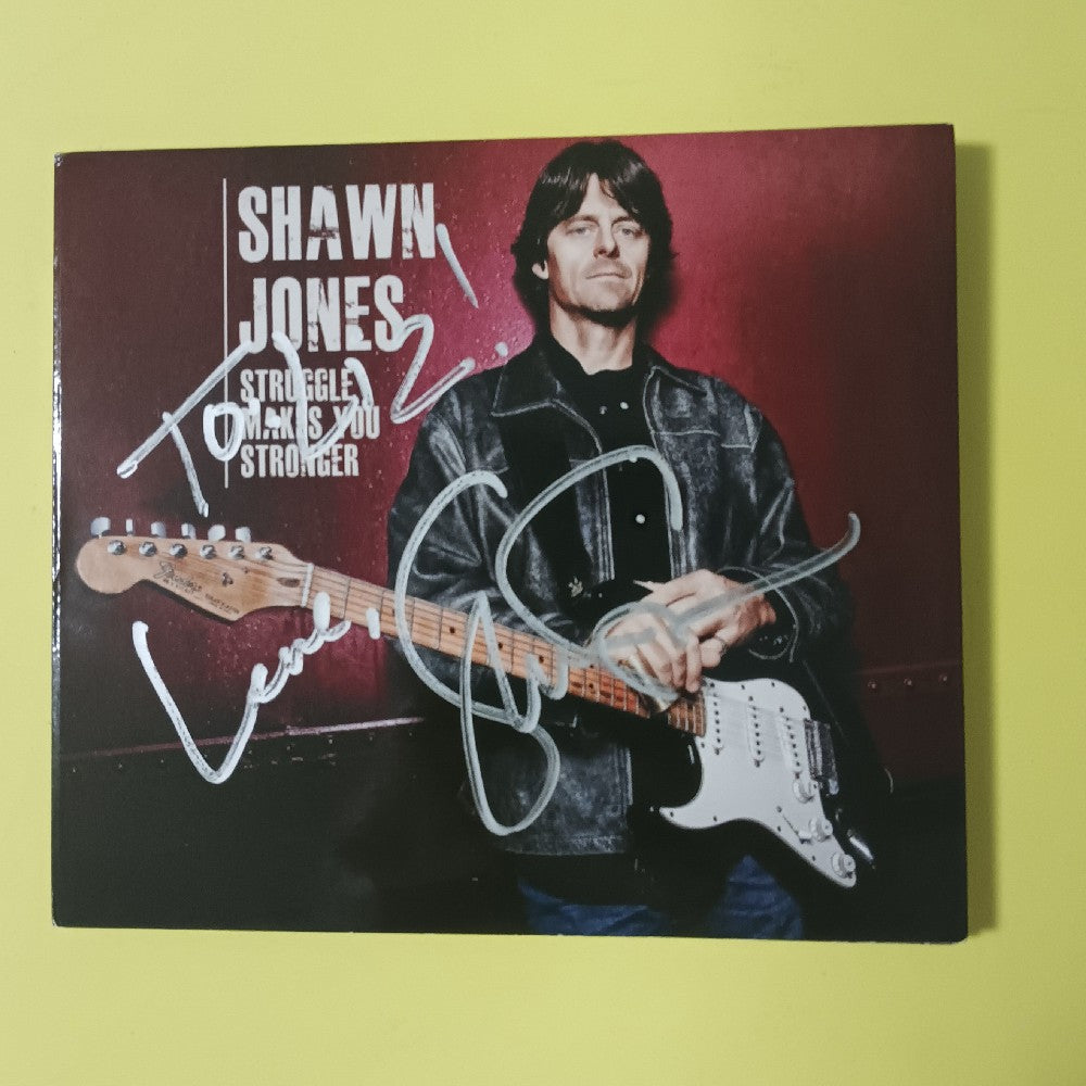 Shawn Jones AUTOGRAPHED - Struggle Makes You Stronger - 2013 - 85767 46866 - Used - VG++ - CDs