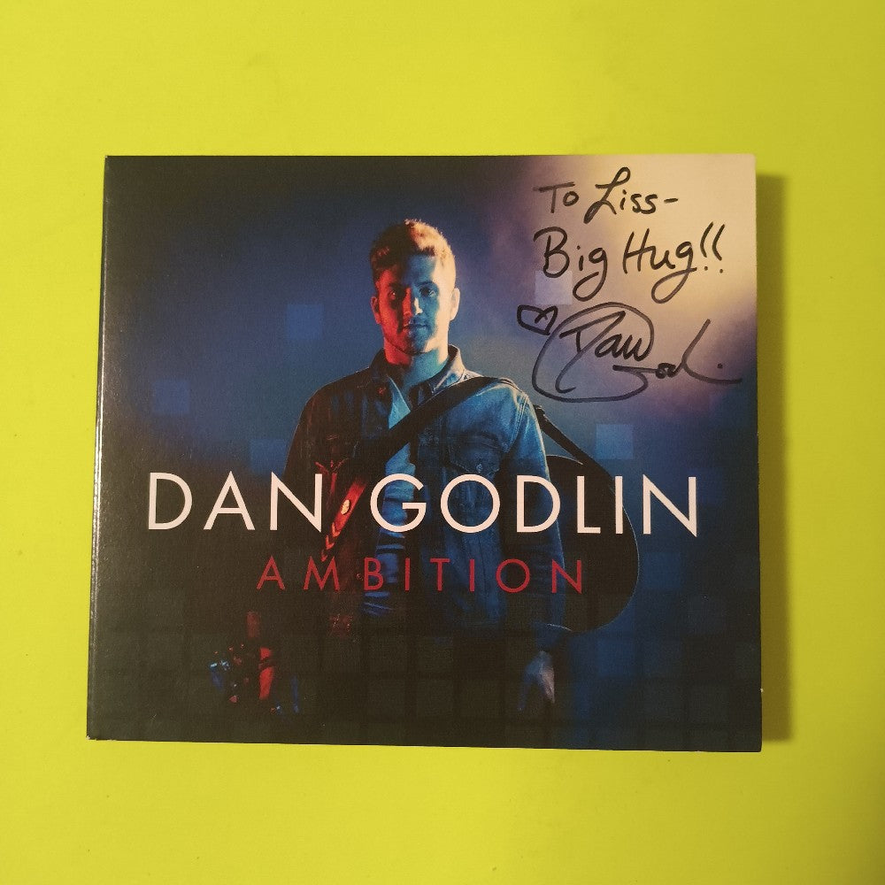 Dan Godlin AUTOGRAPHED - Ambition - 2016 - Used - NM - CDs