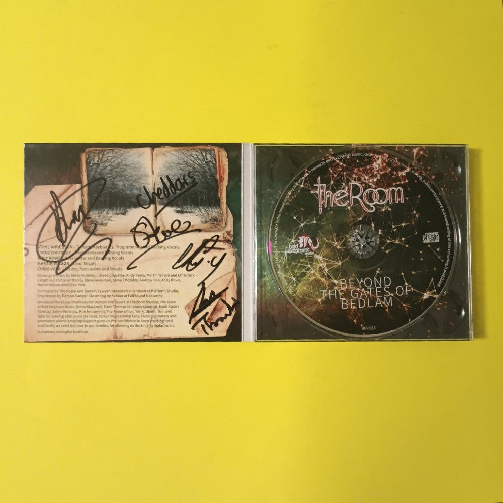 The Room AUTOGRAPHED - Beyond The Gates of Bedlam - 2015 - BEM016 - Used - NM - CDs