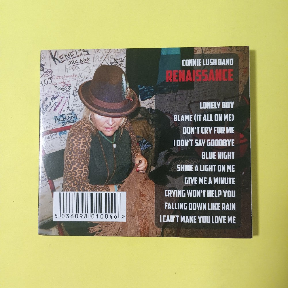 Connie Lush Band AUTOGRAPHED - Renaissance - 2015 - COR0001 - Used - NM - CDs