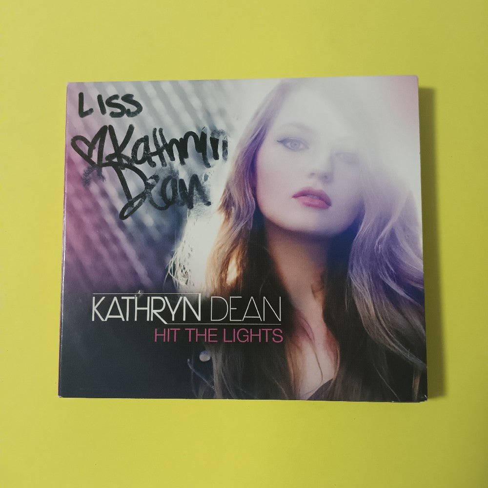 Kathryn Dean AUTOGRAPHED - Hit The Lights - 2015 - Used - NM - CDs