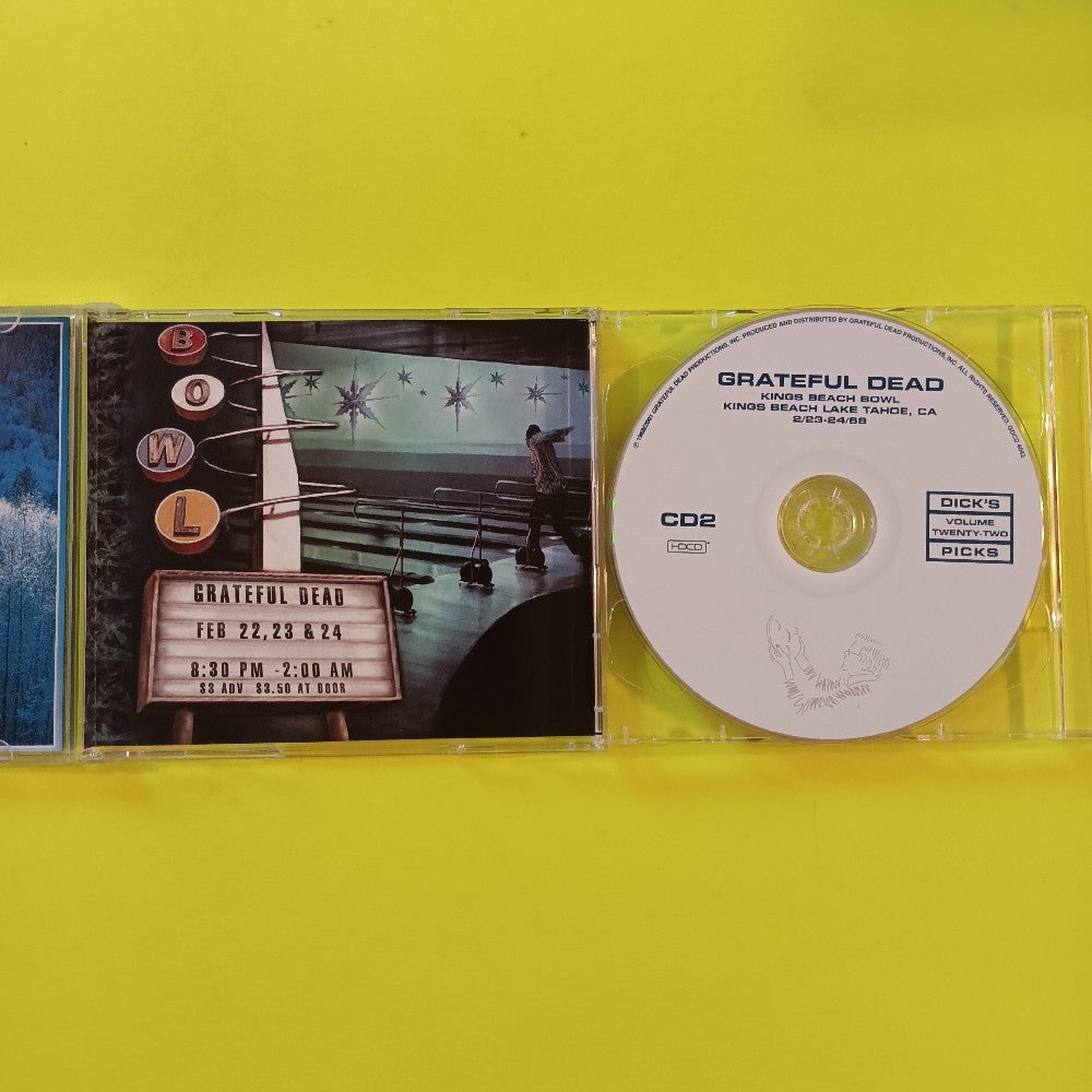Grateful Dead - Dick's Picks Vol. 22 Twenty-Two Kings Beach Bowl 2CD - 2001 - GDCD 4042 - Used - VG++ - CDs