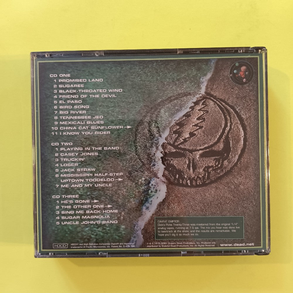 Grateful Dead - Dick's Picks Vol. 23 Twenty-Three Baltimore Civic Center 3CD - 2001 - GDCD 4043 - Used - VG++ - CDs