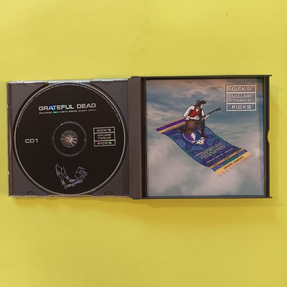 Grateful Dead - Dick's Picks Vol. 12 Twleve Providence Civic 3CD - 1998 - GDCD 4032 - Used - EX - CDs