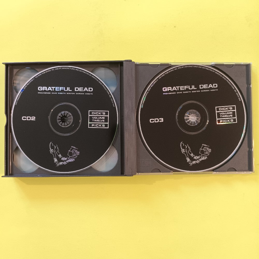 Grateful Dead - Dick's Picks Vol. 12 Twleve Providence Civic 3CD - 1998 - GDCD 4032 - Used - EX - CDs