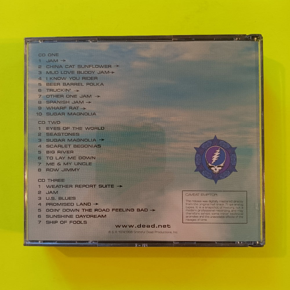 Grateful Dead - Dick's Picks Vol. 12 Twleve Providence Civic 3CD - 1998 - GDCD 4032 - Used - EX - CDs