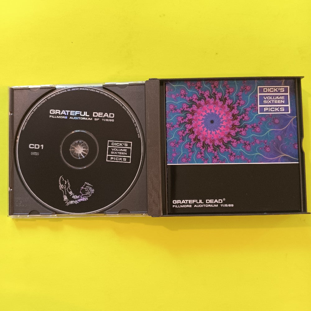 Grateful Dead - Dick's Picks Vol. 16 Sixteen Fillmore Auditorium 3CD - 2000 - GDCD 4036 - Used - VG++ - CDs
