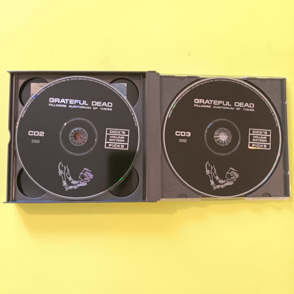 Grateful Dead - Dick's Picks Vol. 16 Sixteen Fillmore Auditorium 3CD - 2000 - GDCD 4036 - Used - VG++ - CDs