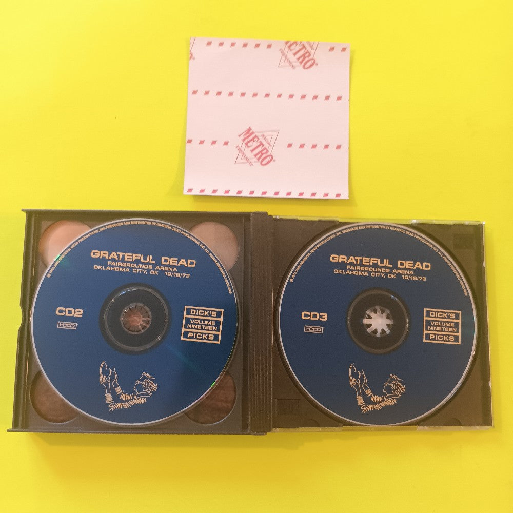 Grateful Dead - Dick's Picks Vol. 19 Nineteen Fairgrounds Arena 3CD - 2000 - GDCD 4039 - Used - EX - CDs