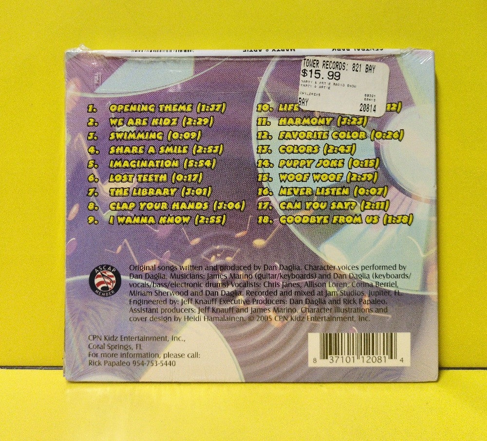 Marty & Artie - The Marty & Artie Radio Show - 2005 - 1942 - New - Sealed - CDs