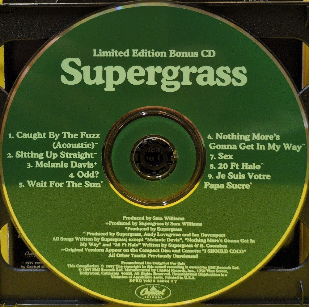 Supergrass - In It For The Money - 1997 - CDP 7243 8 55228 2 6 - Used - VG++ - CDs
