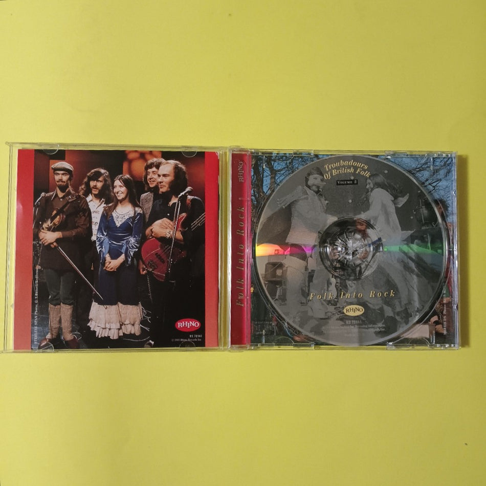 Various - Troubadours Of British Folk, Volume 2: Folk Into Rock - 1995 - R2 72161 - Used - NM - CDs