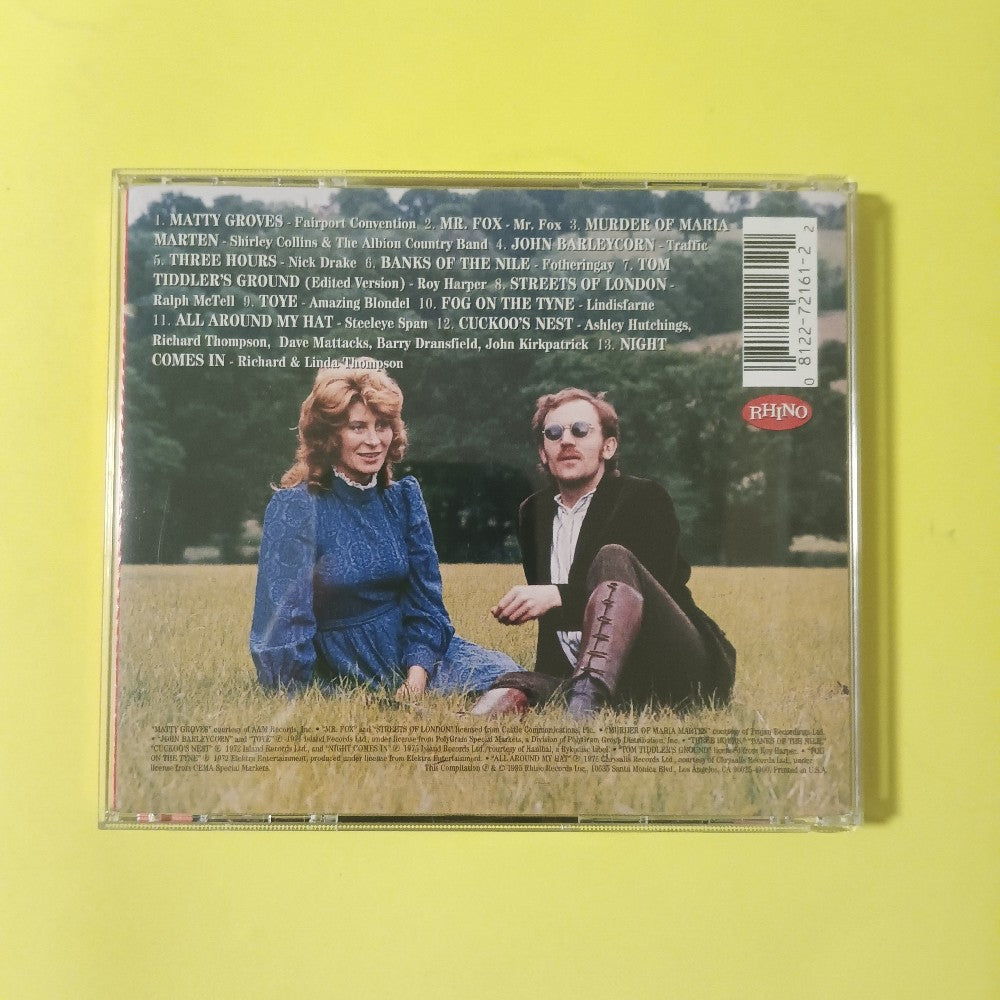 Various - Troubadours Of British Folk, Volume 2: Folk Into Rock - 1995 - R2 72161 - Used - NM - CDs