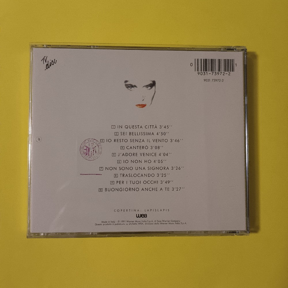 Loredana Bertè - Best ITALY - 1991 - 9031 73972-2 - Used - NM - CDs