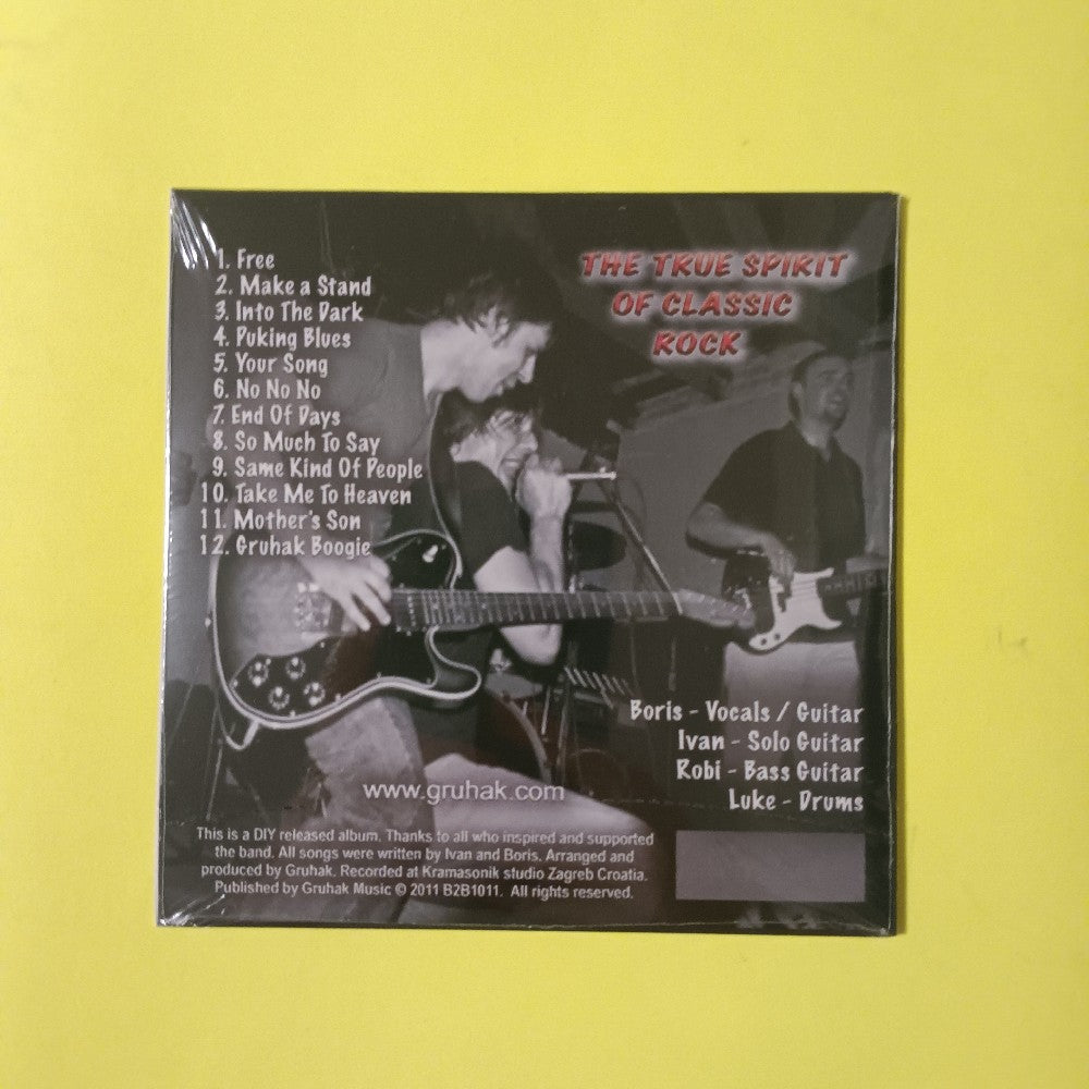 Gruhak - Make A Stand CROATIA - 2011 - B2B1011 - New - Sealed - CDs