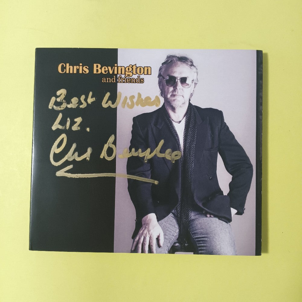 Chris Bevington & Friends AUTOGRAPHED - Self Titled CDr - 2013 - Used - NM - CDs