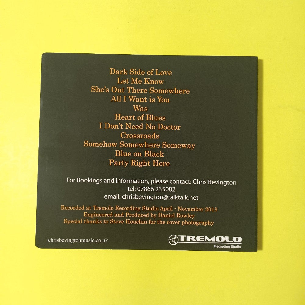 Chris Bevington & Friends AUTOGRAPHED - Self Titled CDr - 2013 - Used - NM - CDs