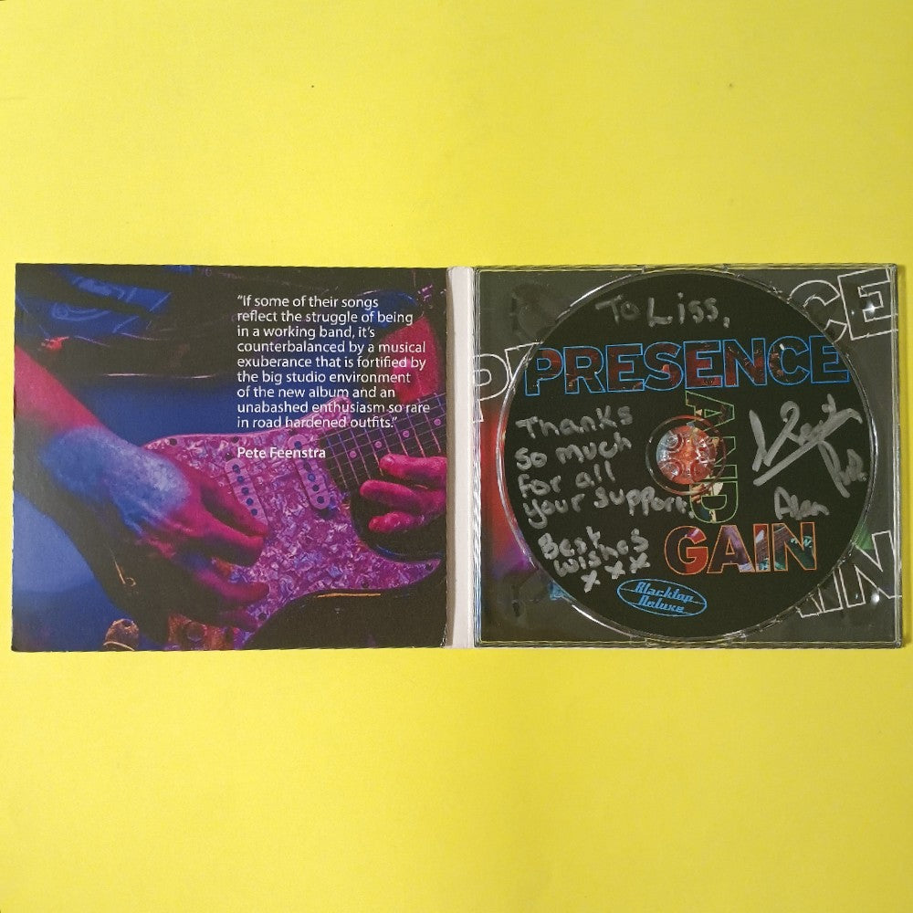 Blacktop Deluxe AUTOGRAPHED - Presence And Gain UK - 2022 - Used - NM - CDs
