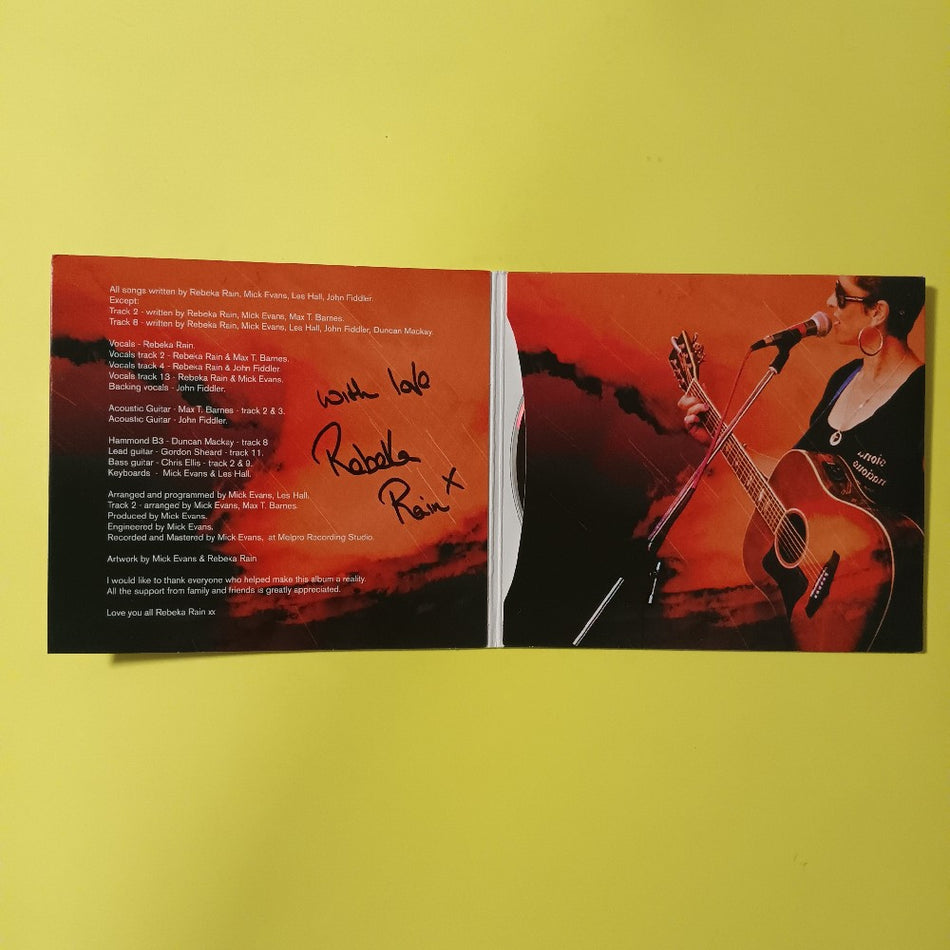 Rebeka Rain AUTOGRAPHED - I Am Rain AUSTRALIA - 2015 - JS05686 - Used - NM - CDs