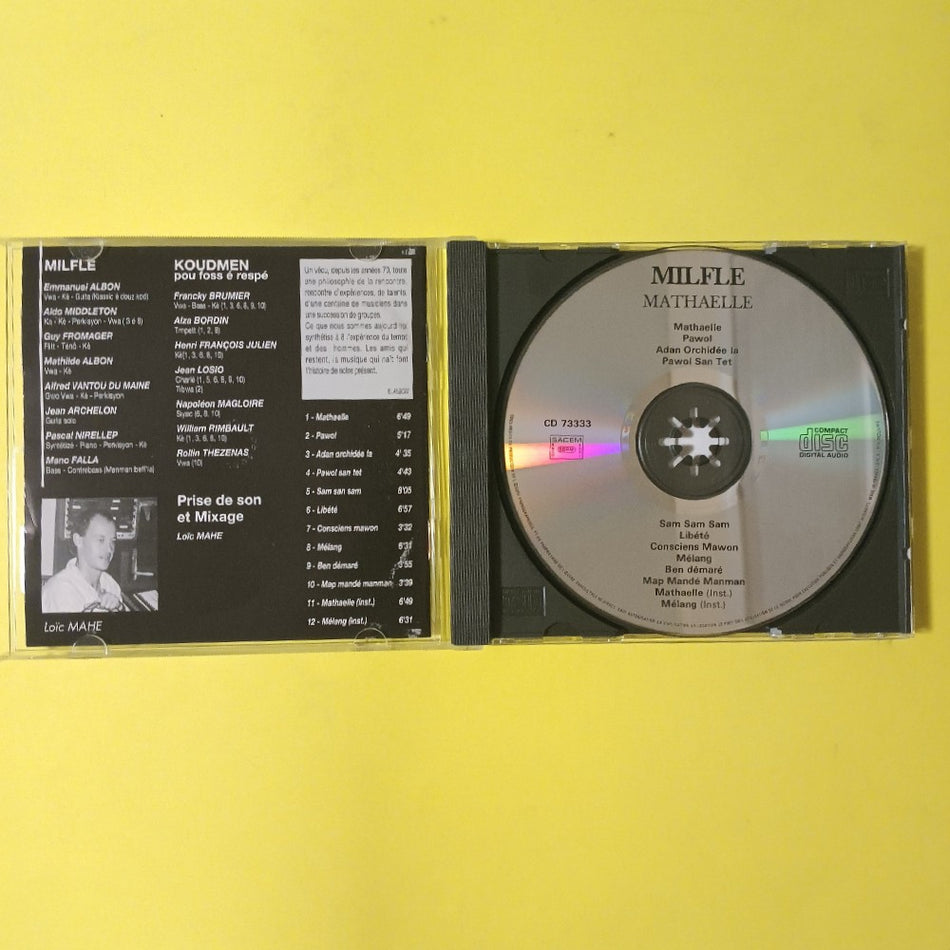 Milfle  - Mathaelle FRANCE - 1994 - CD 73333 - Used - VG++ - CDs