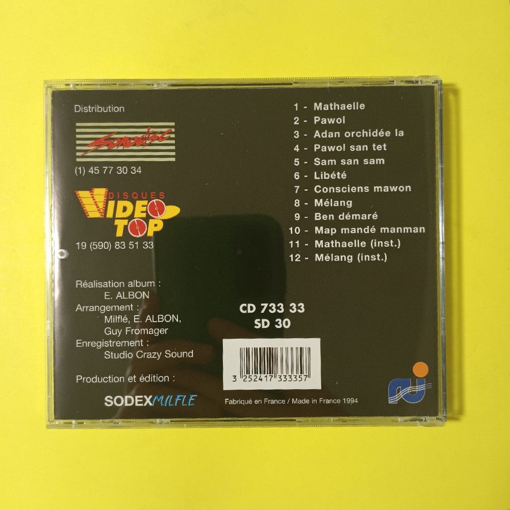 Milfle  - Mathaelle FRANCE - 1994 - CD 73333 - Used - VG++ - CDs