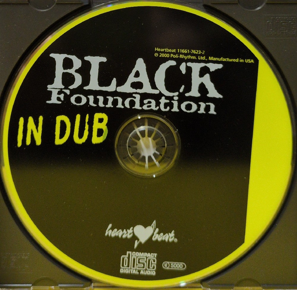 King Tubby / Errol Thompson - Black Foundation In Dub - 2000 - HEARTBEAT 11661-7623-2 - Used - EX - CDs