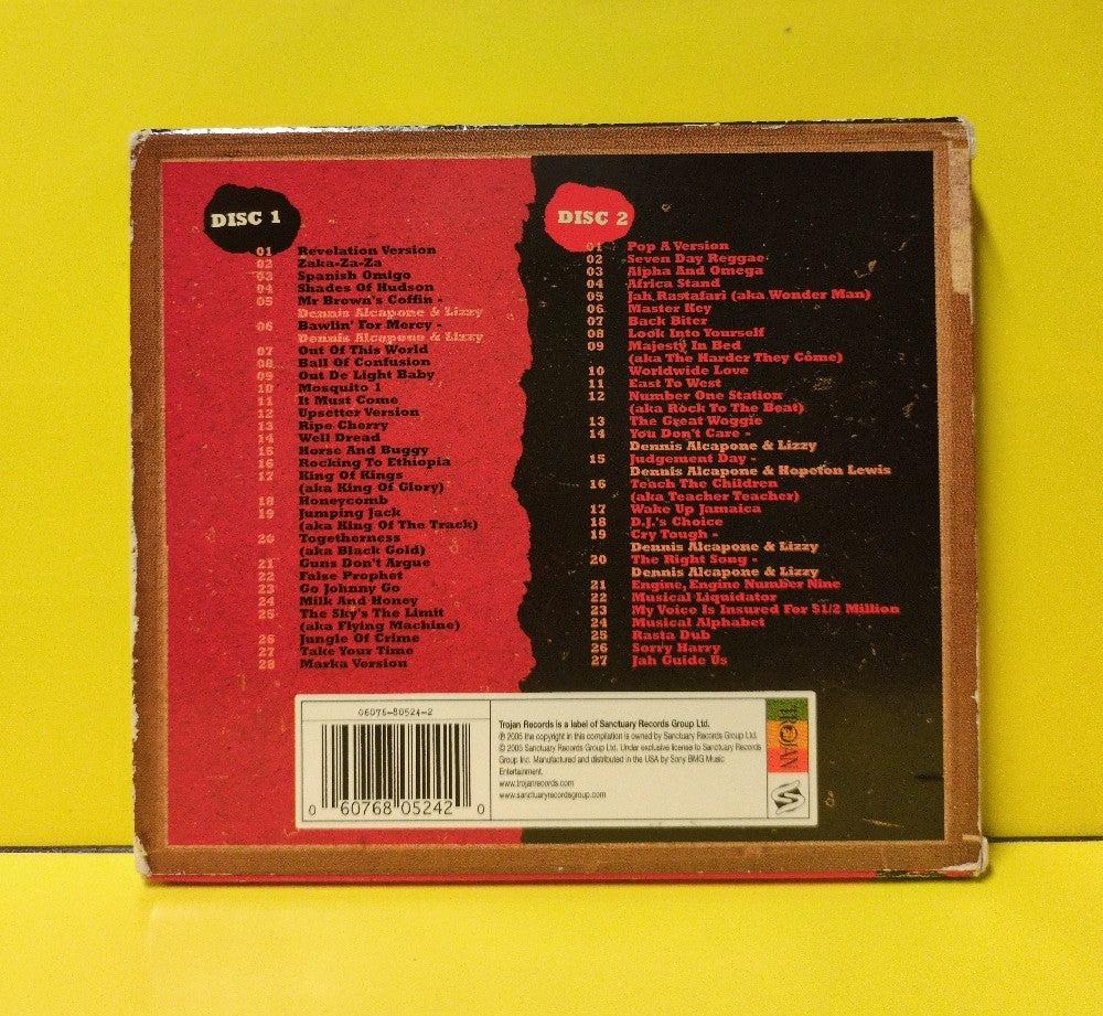 Dennis Alcapone - Guns Don't Argue - 2005 - 06076-80524-2 - Used - VG++ - CDs - 2xCD - Cardboard Slipcase