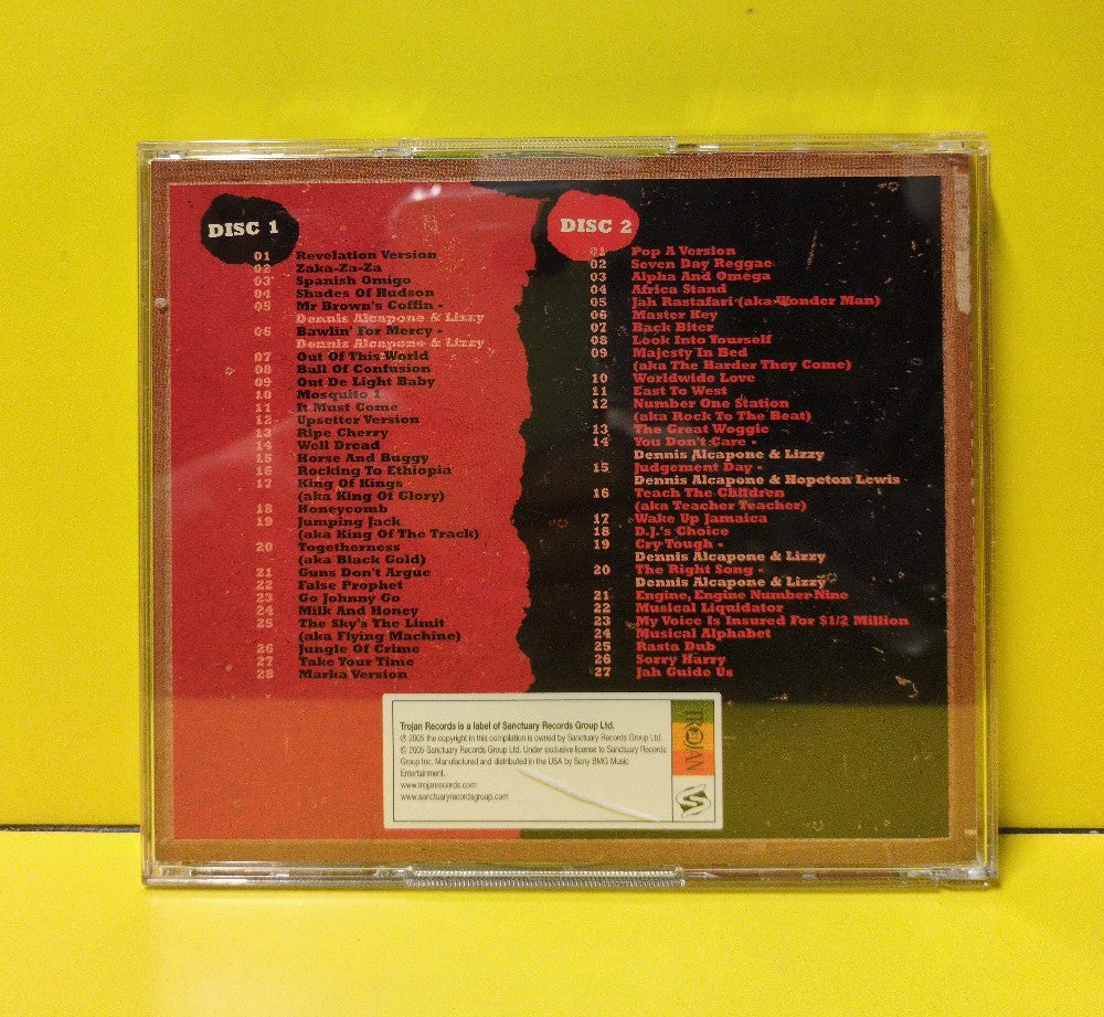 Dennis Alcapone - Guns Don't Argue - 2005 - 06076-80524-2 - Used - VG++ - CDs - 2xCD - Cardboard Slipcase