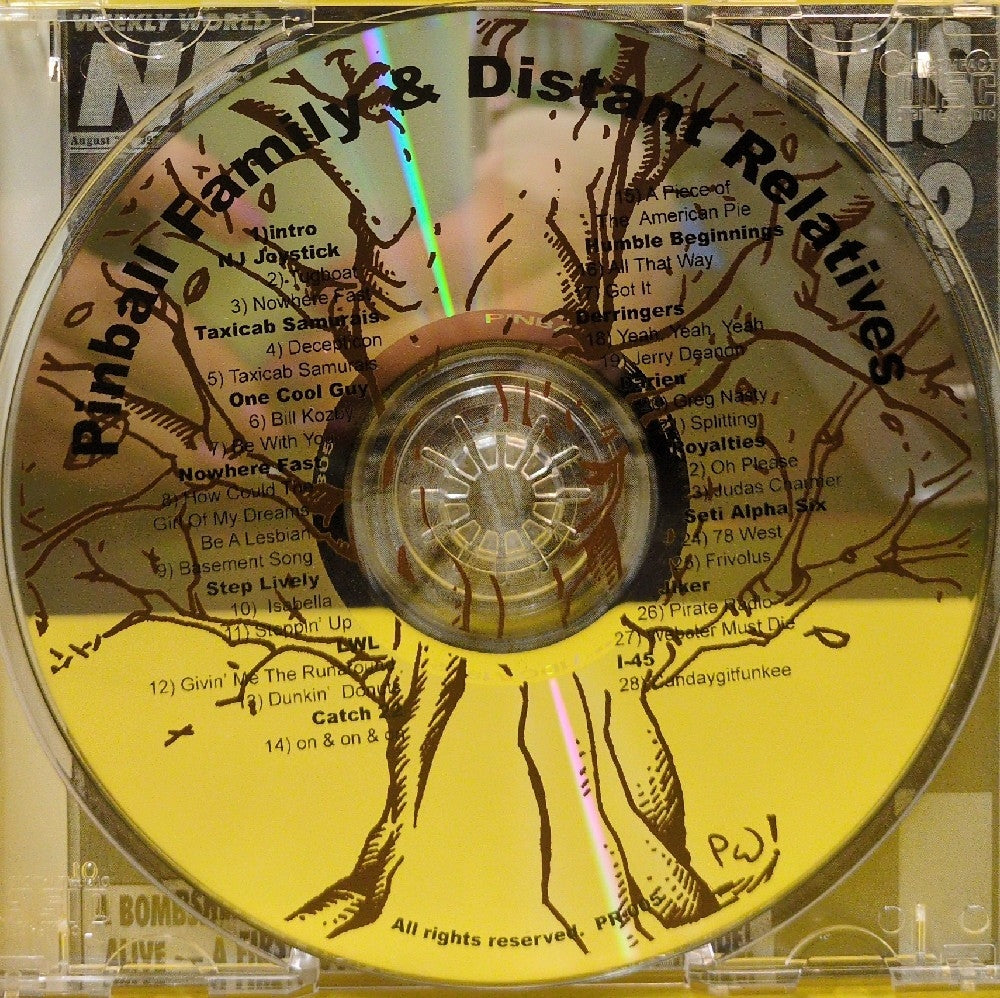 Various - The Pinball Family & Distant Relatives - 1998 - PR-005 - Used - VG+ - CDs