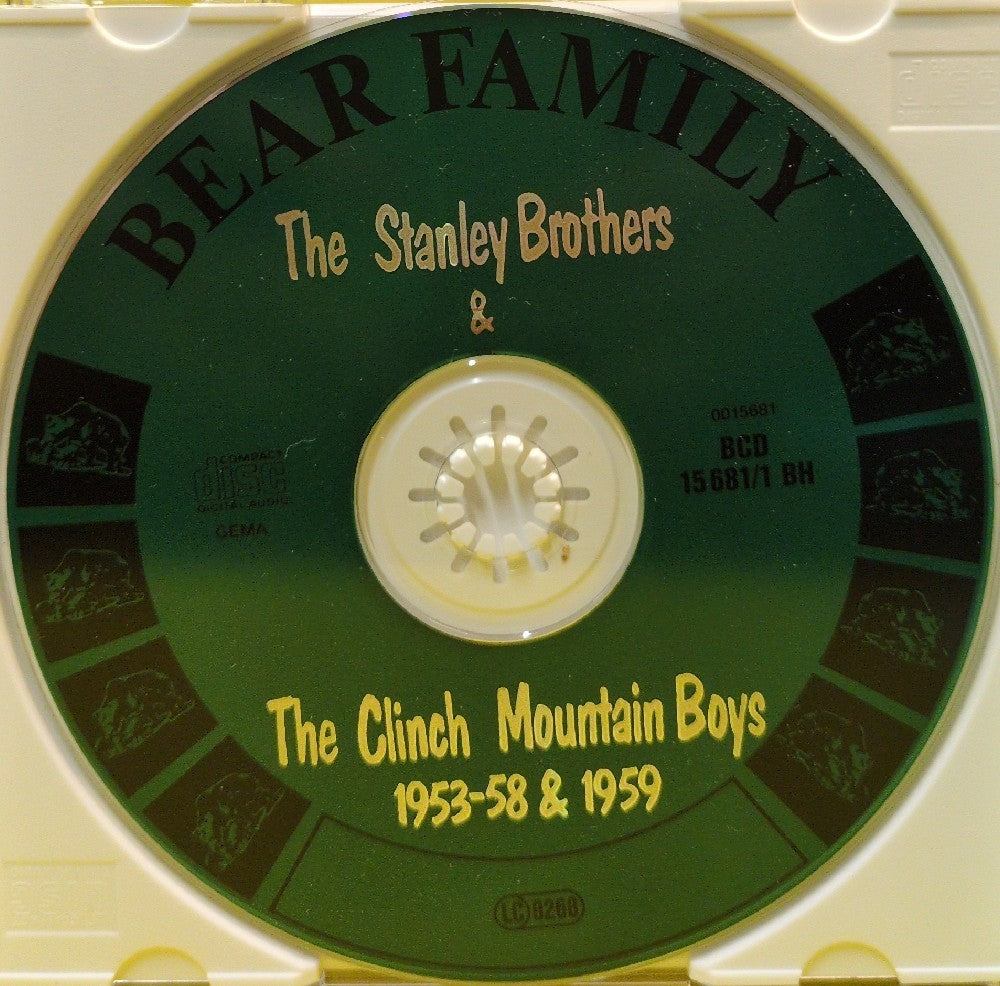 The Stanley Brothers & The Clinch Mountain Boys - 1953-1958 & 1959 - 1993 - BCD 15681 BH - Used - EX - CDs - 2xCD - Germany Import